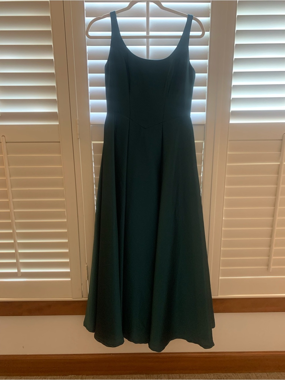 Beautiful Emerald green ball gown dress